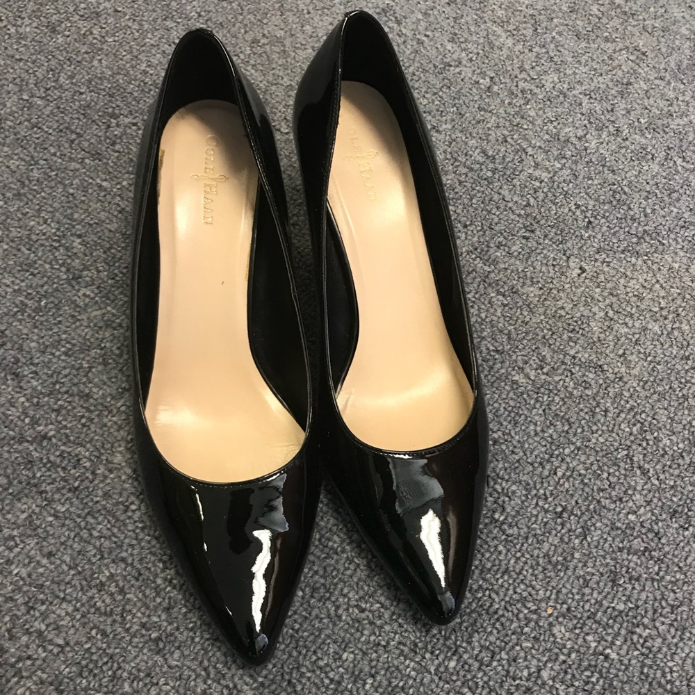 Cole Haan Black Patent Heels